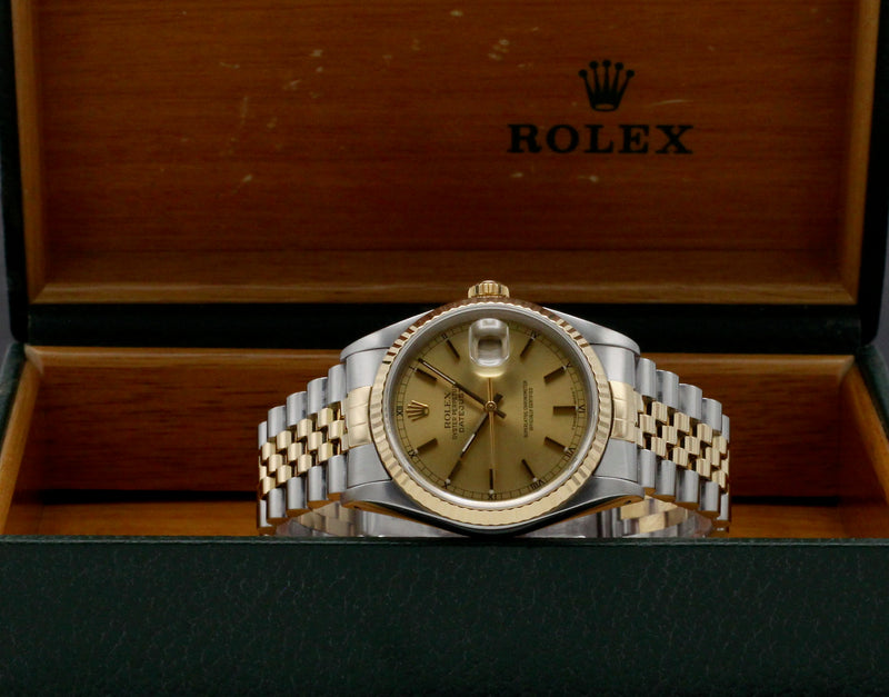 Rolex Datejust 16233 - 1991 - Rolex horloge - Rolex kopen - Rolex heren horloge - Trophies Watches