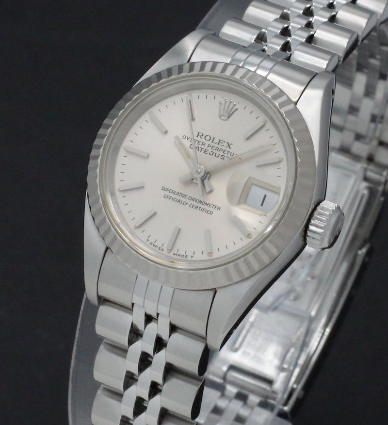 Rolex Oyster Perpetual Lady Datejust 69174 - 1994 - Rolex horloge - Rolex kopen - Rolex dames horloge - Trophies Watches