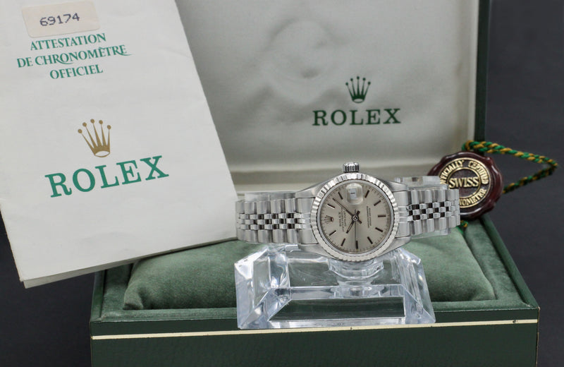 Rolex Oyster Perpetual Lady Datejust 69174 - 1989 - Rolex horloge - Rolex kopen - Rolex dames horloge - Trophies Watches