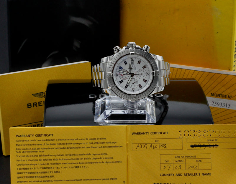 Breitling Super Avenger A13370- 2012 - Breitling horloge - Breitling kopen - Breitling heren horloge - Trophies Watches