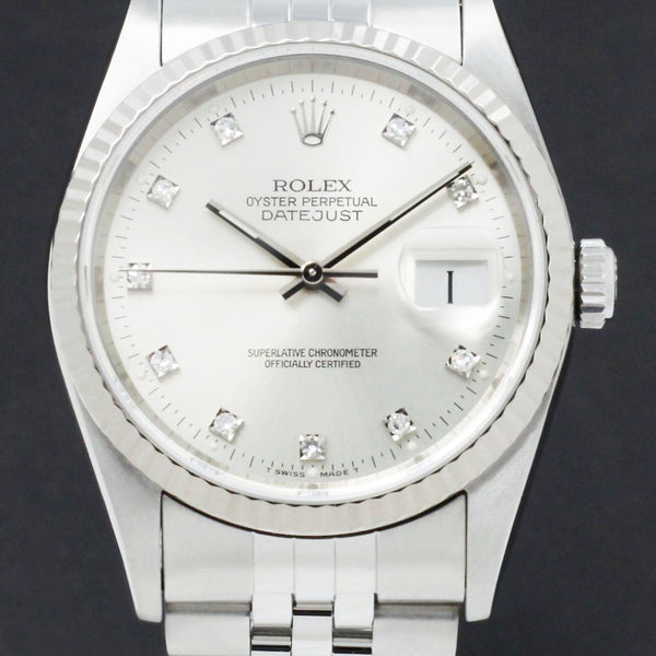 Rolex Datejust 16234G - 1994 - Rolex horloge - Rolex kopen - Rolex heren horloge - Trophies Watches
