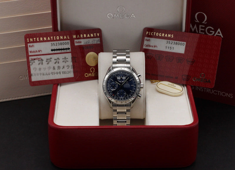 Omega Speedmaster Day Date 3523.80.00 - 2008 - Omega horloge - Omega kopen - Omega heren horloge - Trophies Watches