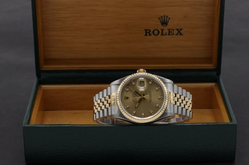 Rolex Datejust 16233G - 1991 - Rolex horloge - Rolex kopen - Rolex heren horloge - Trophies Watches