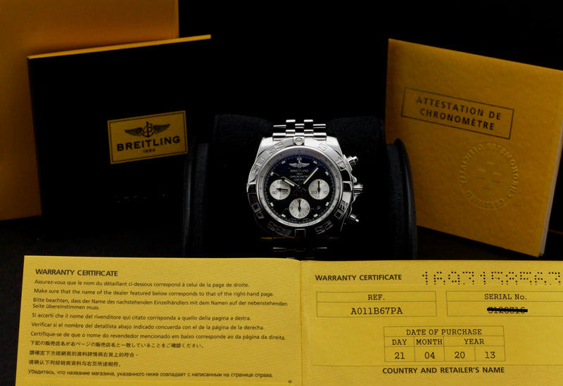 Breitling Chronomat AB0110 - 2013 - Breitling horloge - Breitling kopen - Breitling heren horloge - Trophies Watches