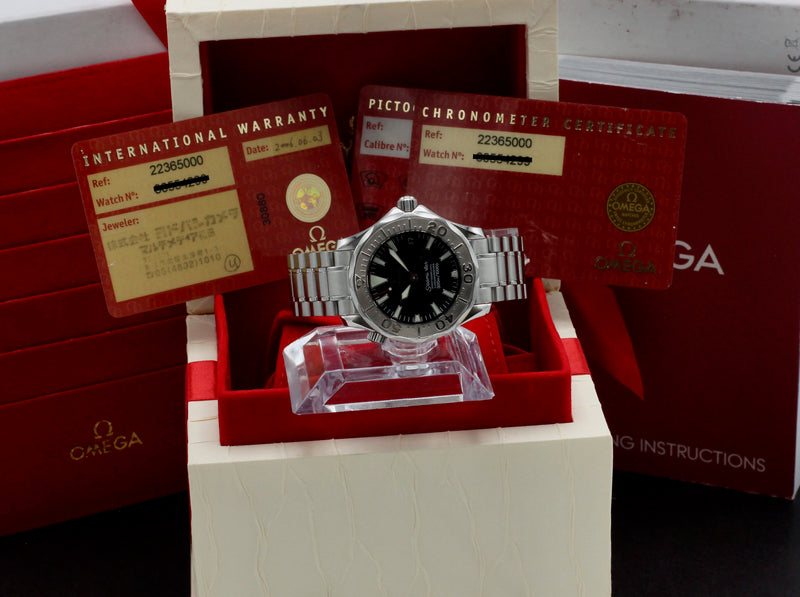 Omega Seamaster 2236.50.00 0 - 2006 - Omega horloge - Omega kopen - Omega heren horloge - Trophies Watches