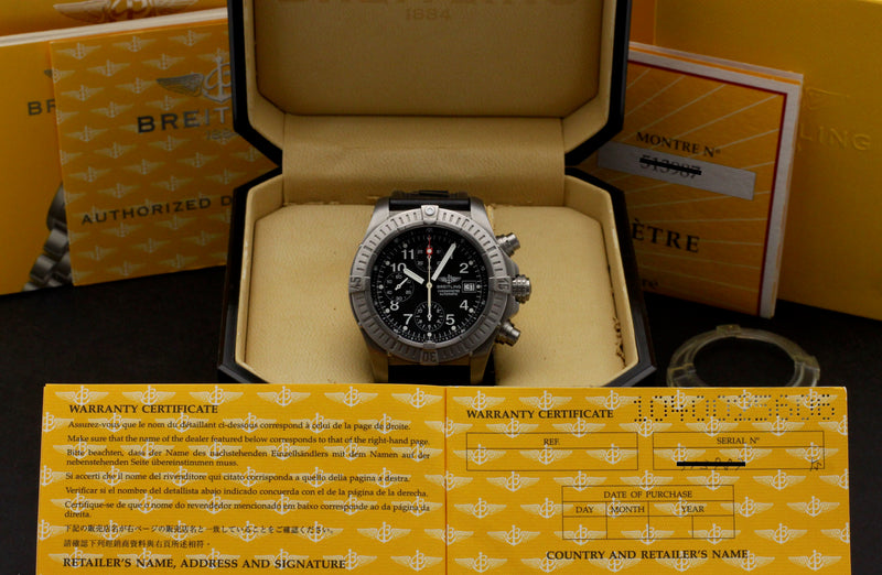 Breitling Avenger E13360 - 2007 - Breitling horloge - Breitling kopen - Breitling heren horloge - Trophies Watches