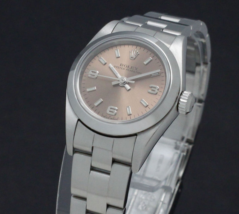 Rolex Oyster Perpetual 76080 - 2002 - Rolex horloge - Rolex kopen - Rolex dames horloge - Trophies Watches