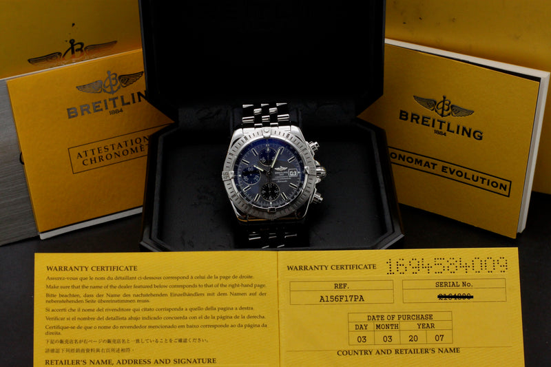 Breitling Chronomat A13356 - 2007 - Breitling horloge - Breitling kopen - Breitling heren horloge - Trophies Watches