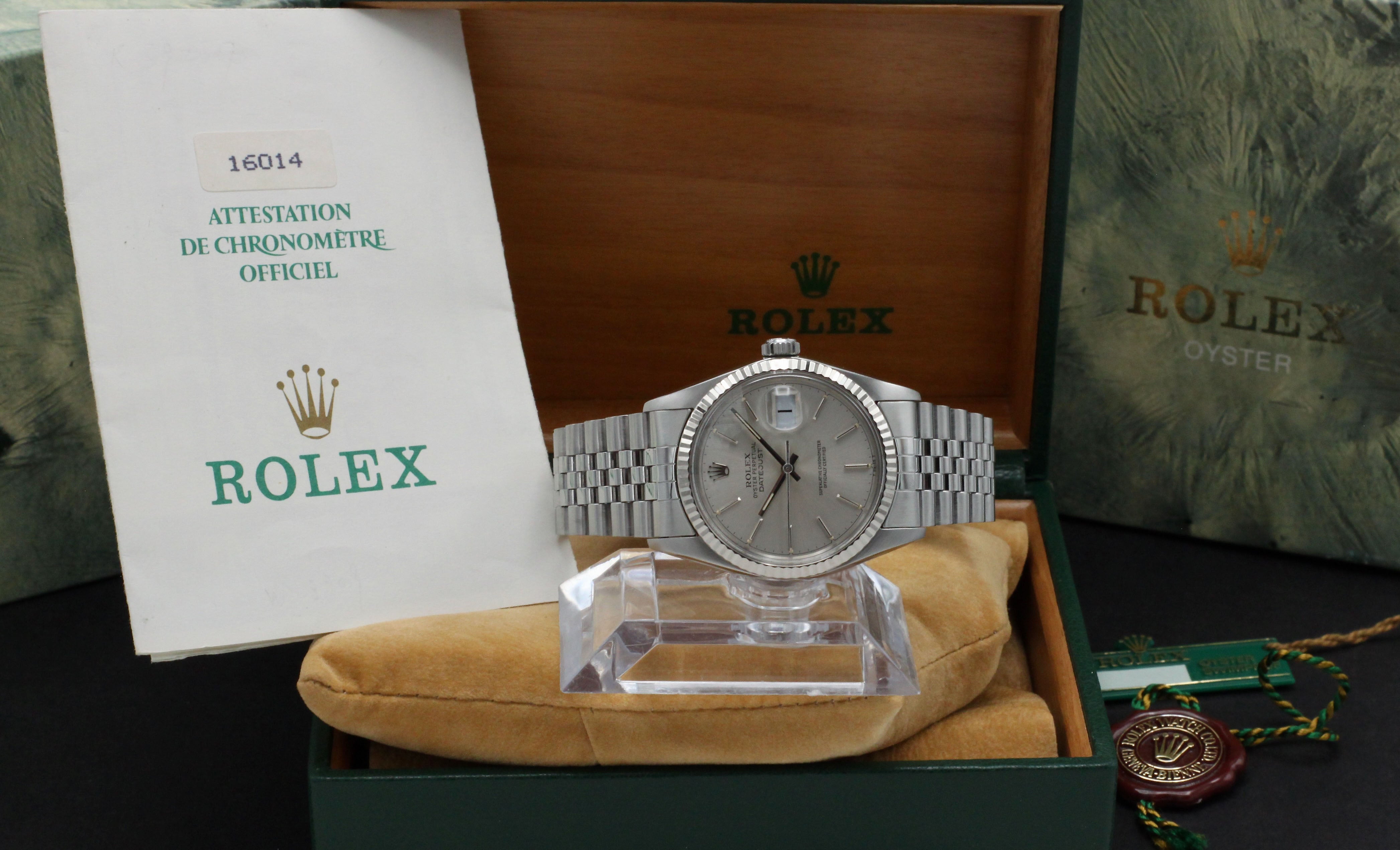 Rolex Datejust 16014 - 1988 - Rolex horloge - Rolex kopen - Rolex heren horloge - Trophies Watches