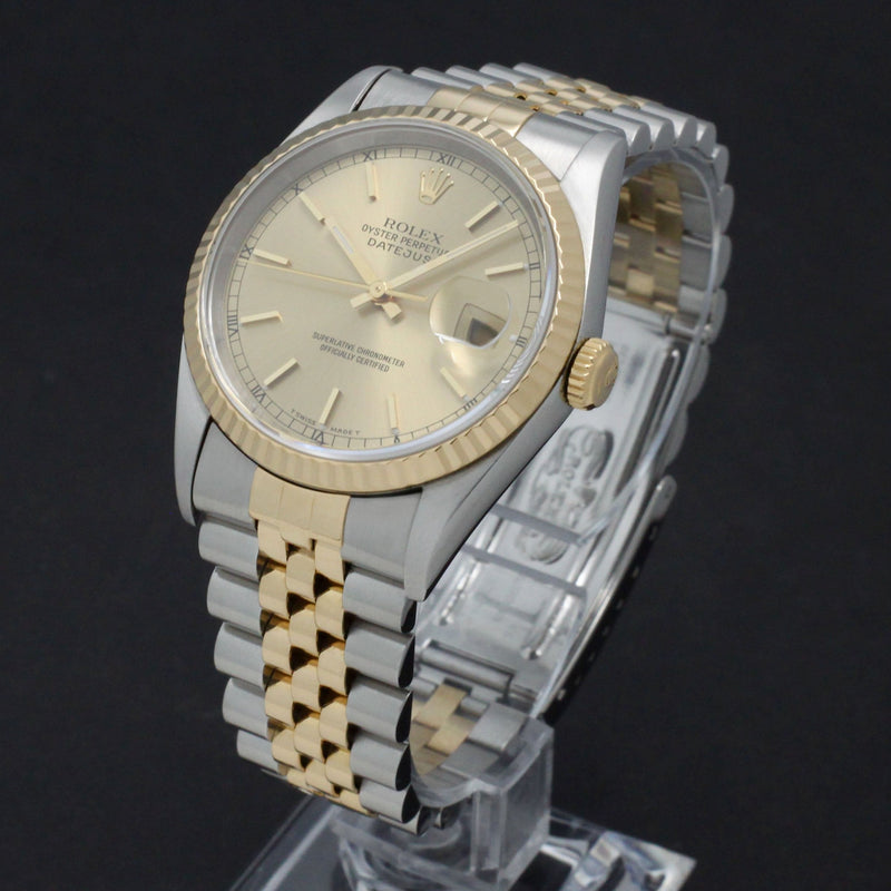 Rolex Datejust 16233 - 1991 - Rolex horloge - Rolex kopen - Rolex heren horloge - Trophies Watches