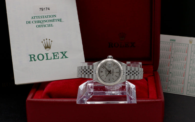 Rolex Oyster Perpetual Lady Datejust 79174 - 2000 - Rolex horloge - Rolex kopen - Rolex dames horloge - Trophies Watches