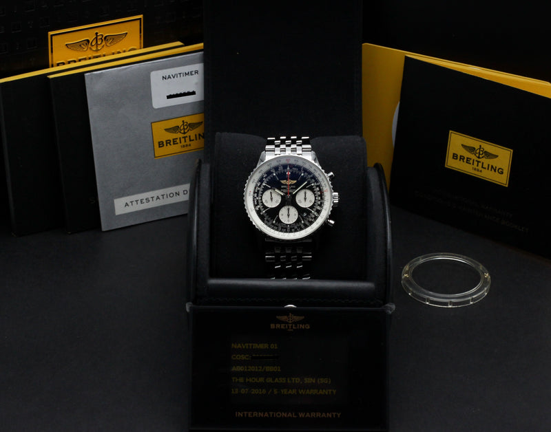 Breitling Navitimer 01 AB0120 - 2016 - Breitling horloge - Breitling kopen - Breitling heren horloge - Trophies Watches