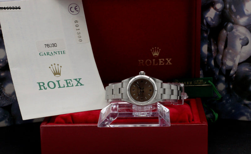 Rolex Oyster Perpetual 76030 - 2004 - Rolex horloge - Rolex kopen - Rolex dames horloge - Trophies Watches