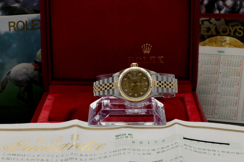 Rolex Lady-Datejust 69173G - 1994 - Rolex horloge - Rolex kopen - Rolex dames horloge - Trophies Watches