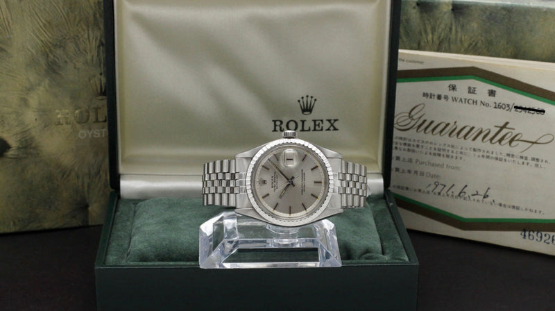 Rolex Datejust 1603 - 1971 - Rolex horloge - Rolex kopen - Rolex heren horloge - Trophies Watches