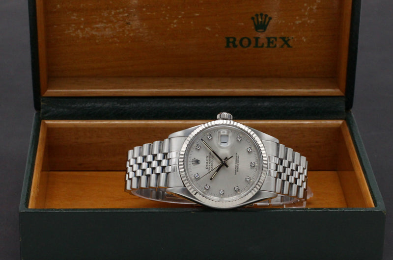 Rolex Datejust 16014G - 1985 - Rolex horloge - Rolex kopen - Rolex heren horloge - Trophies Watches