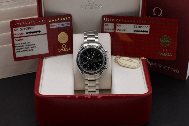 Omega Speedmaster 3210.50 - 2011 - Omega horloge - Omega kopen - Omega heren horloges - Trophies Watches