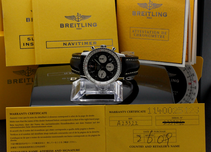 Breitling Navitimer A23322 - 2009 - Breitling horloge - Breitling kopen - Breitling heren horloge - Trophies Watches