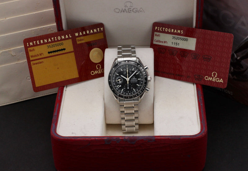 Omega Speedmaster Day Date 3520.50.00 - 1998 - Omega horloge - Omega kopen - Omega heren horloge - Trophies Watches