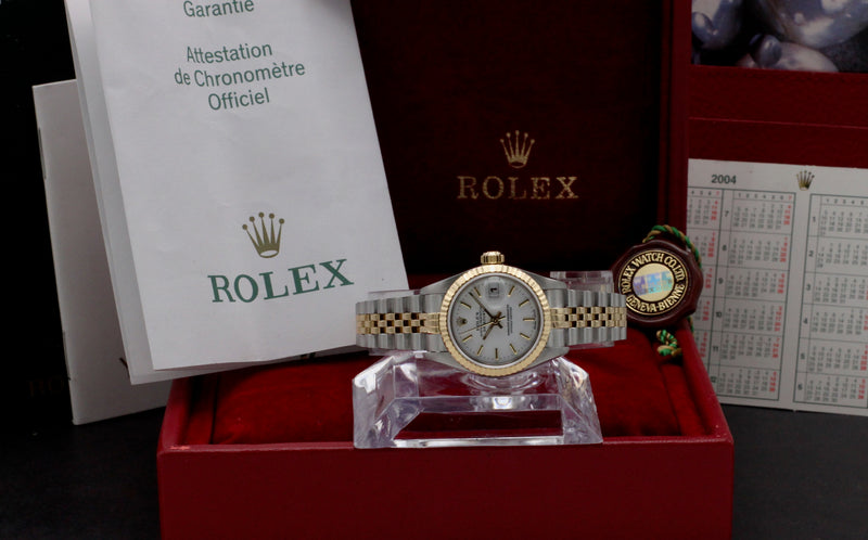 Rolex Lady-Datejust 79173 - 2004 - Rolex horloge - Rolex kopen - Rolex dames horloge - Trophies Watches