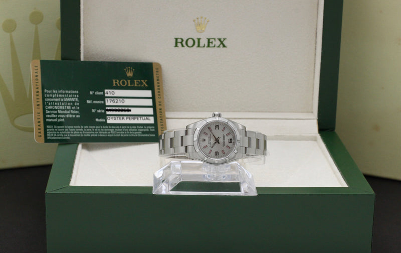 Rolex Oyster Perpetual 176210 - 2009 - Rolex horloge - Rolex kopen - Rolex dames horloge - Trophies Watches