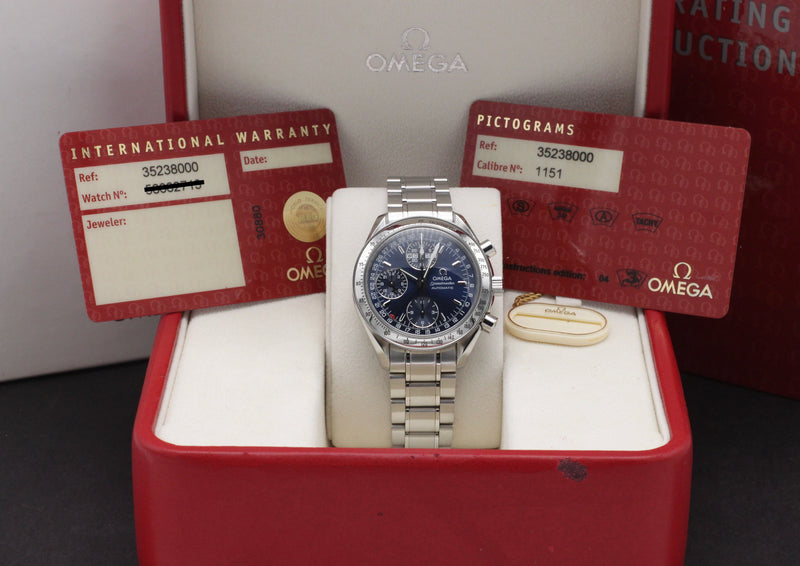 Omega Speedmaster Day Date 3523.80.00 - 1998 - Omega horloge - Omega kopen - Omega heren horloge - Trophies Watches