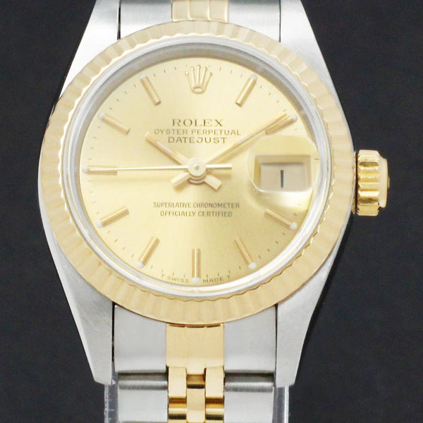 Rolex Lady-Datejust 69173 - 1994 - Rolex horloge - Rolex kopen - Rolex dames horloge - Trophies Watches