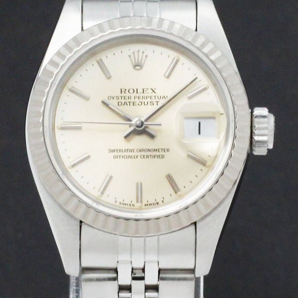 Rolex Oyster Perpetual Lady Datejust 69174 - 1991 - Rolex horloge - Rolex kopen - Rolex dames horloge - Trophies Watches