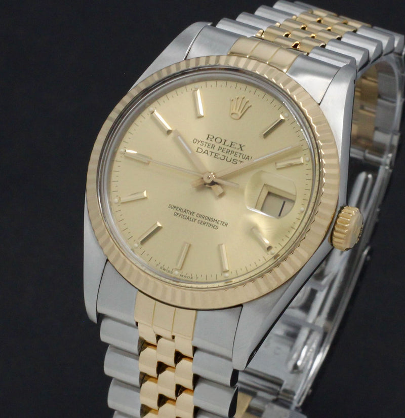 Rolex Datejust 16013 - 1987 - Rolex horloge - Rolex kopen - Rolex heren horloge - Trophies Watches