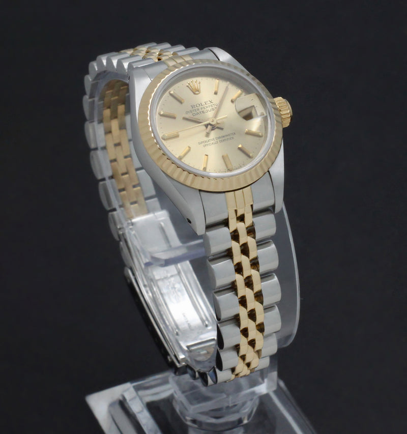 Rolex Lady-Datejust 69173 - 1986 - Rolex horloge - Rolex kopen - Rolex dames horloge - Trophies Watches