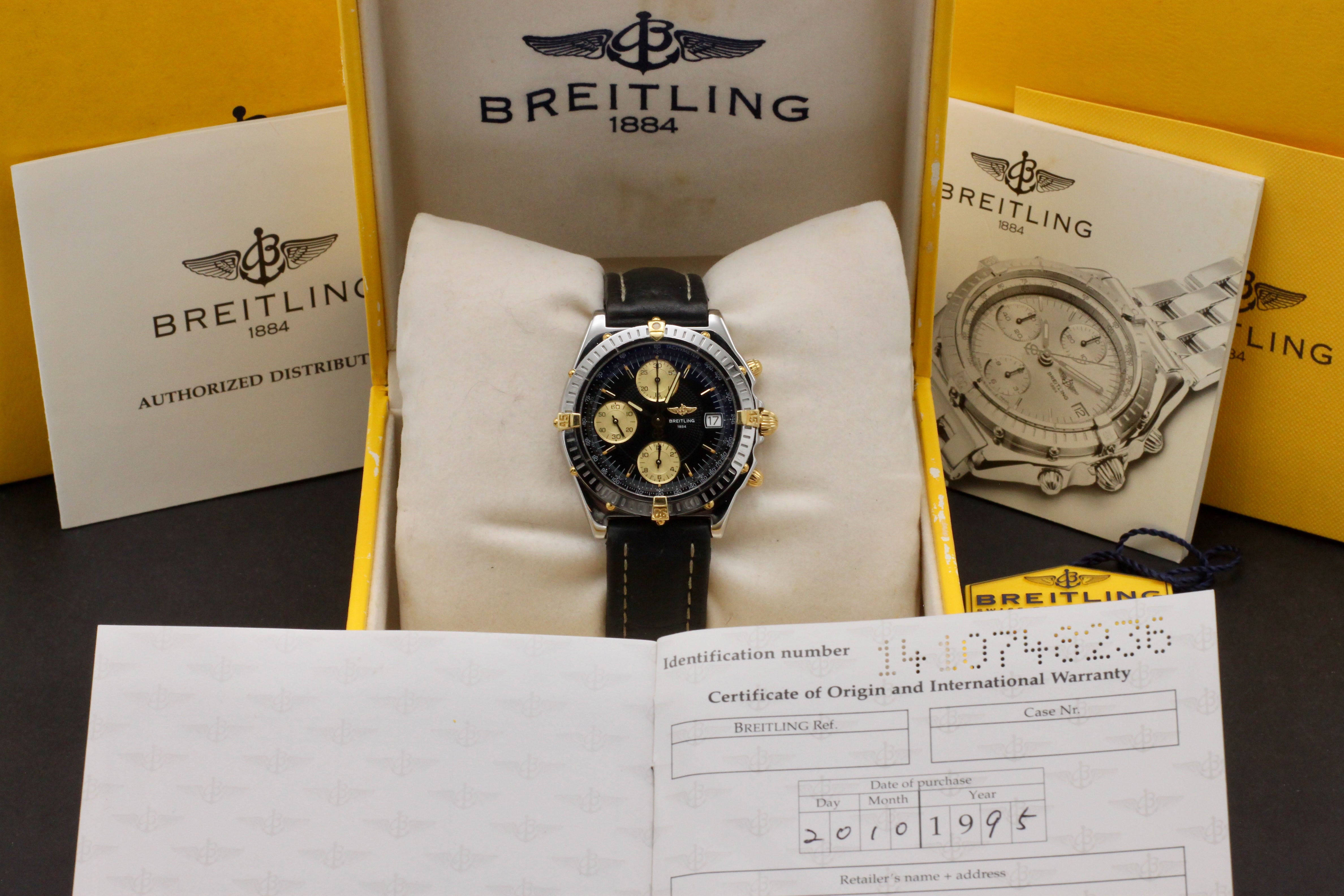 Breitling Chronomat B13050.1 - 1995 - Breitling horloge - Breitling kopen - Breitling heren horloge - Trophies Watches