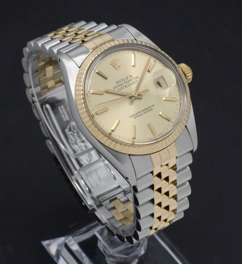 Rolex Datejust 16013 - 1985 - Rolex horloge - Rolex kopen - Rolex heren horloge - Trophies Watches