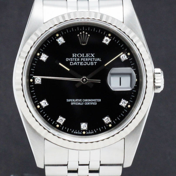 Rolex Datejust 16234G - 1989 - Rolex horloge - Rolex kopen - Rolex heren horloge - Trophies Watches