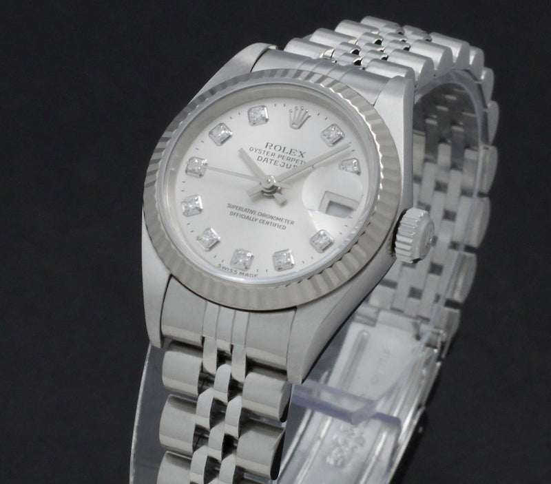 Rolex Oyster Perpetual Lady Datejust 79174G - 2001 - Rolex horloge - Rolex kopen - Rolex dames horloge - Trophies Watche