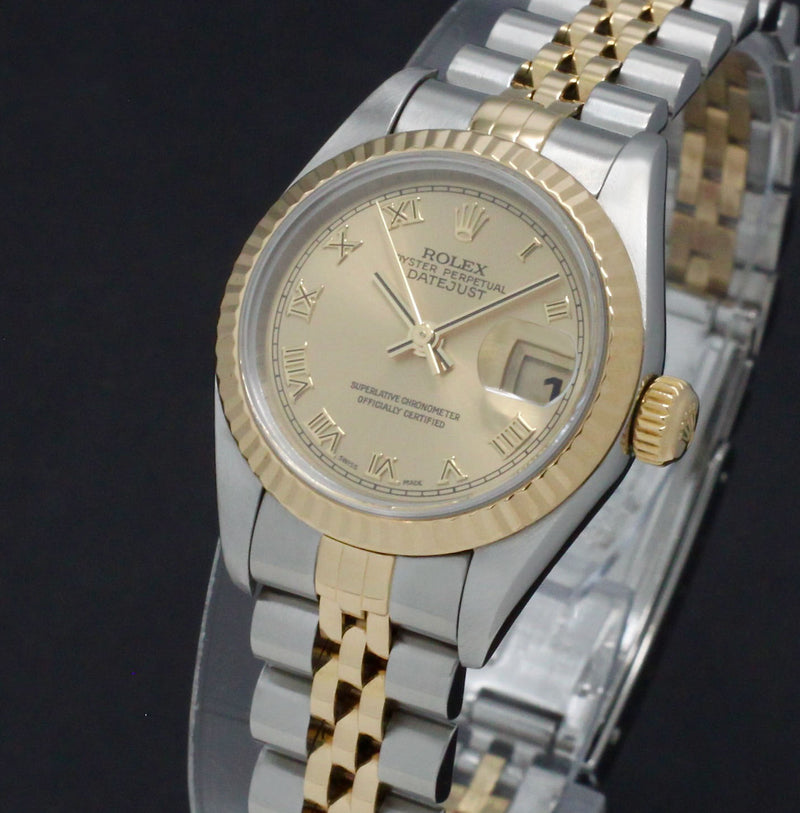 Rolex Lady-Datejust 79173 - 2000 - Rolex horloge - Rolex kopen - Rolex dames horloge - Trophies Watches