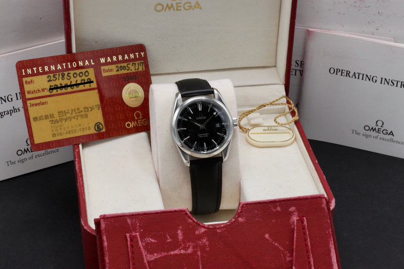 Omega Seamaster Aqua Terra 2518.50.00 - 2005 - Omega horloge - Omega kopen - Omega heren horloge - Trophies Watches