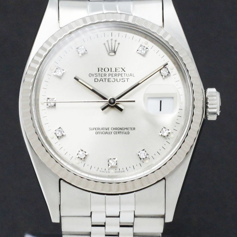 Rolex Datejust 16014G - 1985 - Rolex horloge - Rolex kopen - Rolex heren horloge - Trophies Watches