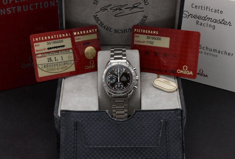 Omega Speedmaster 3519.50.00 - 2001 - Omega horloge - Omega kopen - Omega heren horloge - Trophies Watches