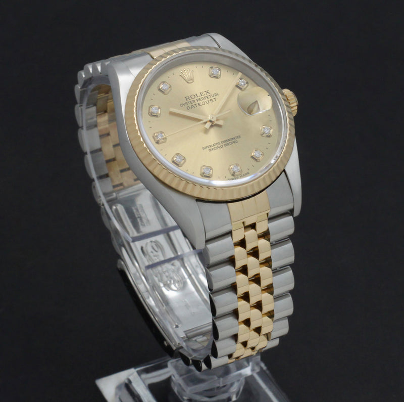 Rolex Datejust 16233G - 2000 - Rolex horloge - Rolex kopen - Rolex heren horloge - Trophies Watches