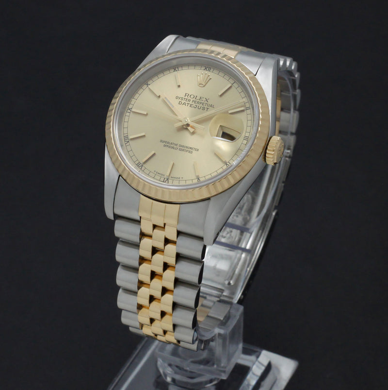 Rolex Datejust 16233 - 1989 - Rolex horloge - Rolex kopen - Rolex heren horloge - Trophies Watches