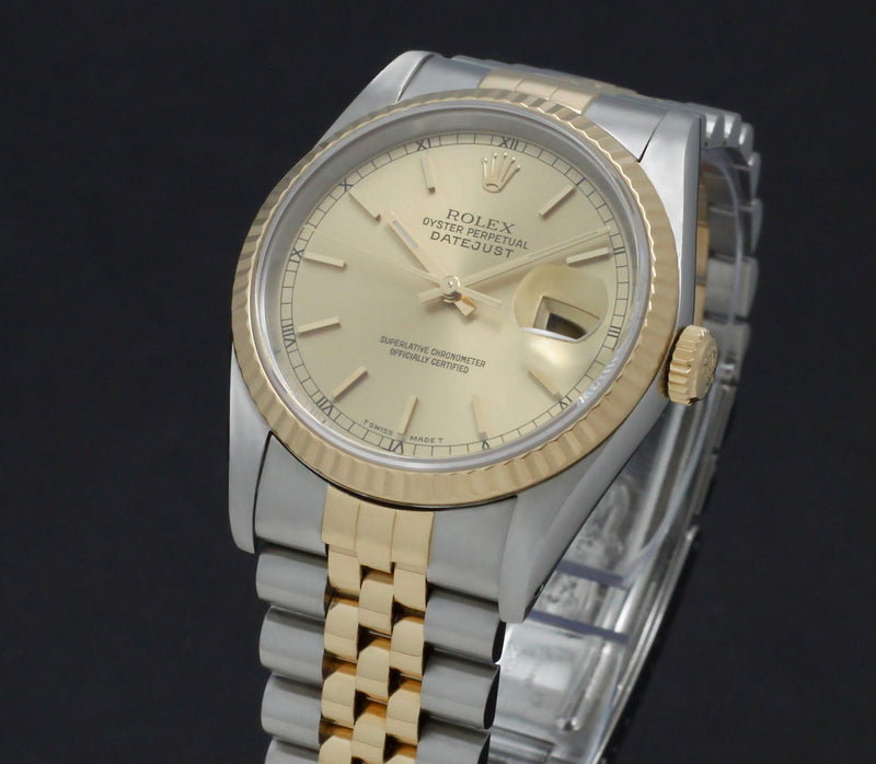 Rolex Datejust 16233 - 1989 - Rolex horloge - Rolex kopen - Rolex heren horloge - Trophies Watches