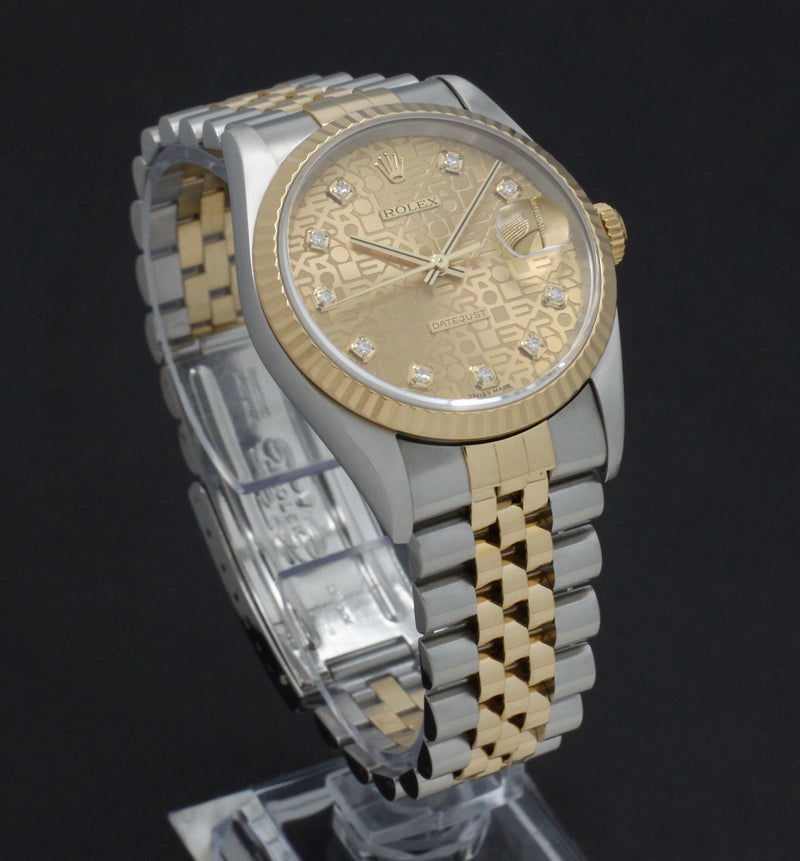 Rolex Datejust 16233G - 2003 - Rolex horloge - Rolex kopen - Rolex heren horloge - Trophies Watches