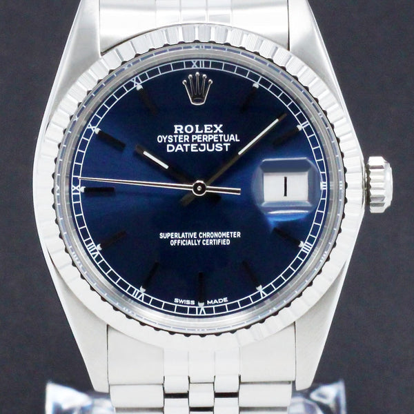 Rolex Datejust 16030 - 1981 - Rolex horloge - Rolex kopen - Rolex heren horloge - Trophies Watches