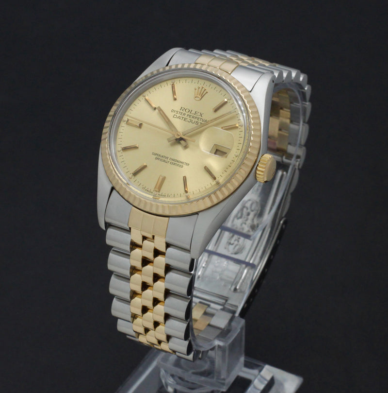 Rolex Datejust 16013 - 1985 - Rolex horloge - Rolex kopen - Rolex heren horloge - Trophies Watches