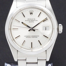 Rolex Oyster Perpetual Date 1500 - 1974 - Sigma Dial - Rolex horloge - Rolex kopen - Rolex heren horloge - Trophies Watches