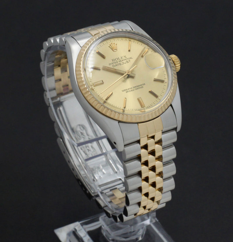 Rolex Datejust 16013 - 1985 - Rolex horloge - Rolex kopen - Rolex heren horloge - Trophies Watches