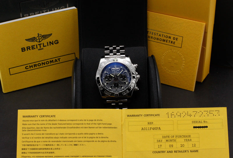 Breitling Chronomat AB0110 - 2012 - Breitling horloge - Breitling kopen - Breitling heren horloge - Trophies Watches