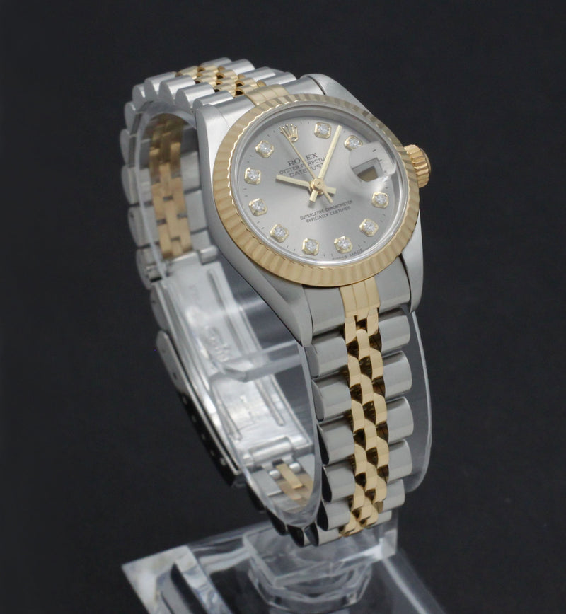 Rolex Lady-Datejust 79173G - 2000 - Rolex horloge - Rolex kopen - Rolex dames horloge - Trophies Watches