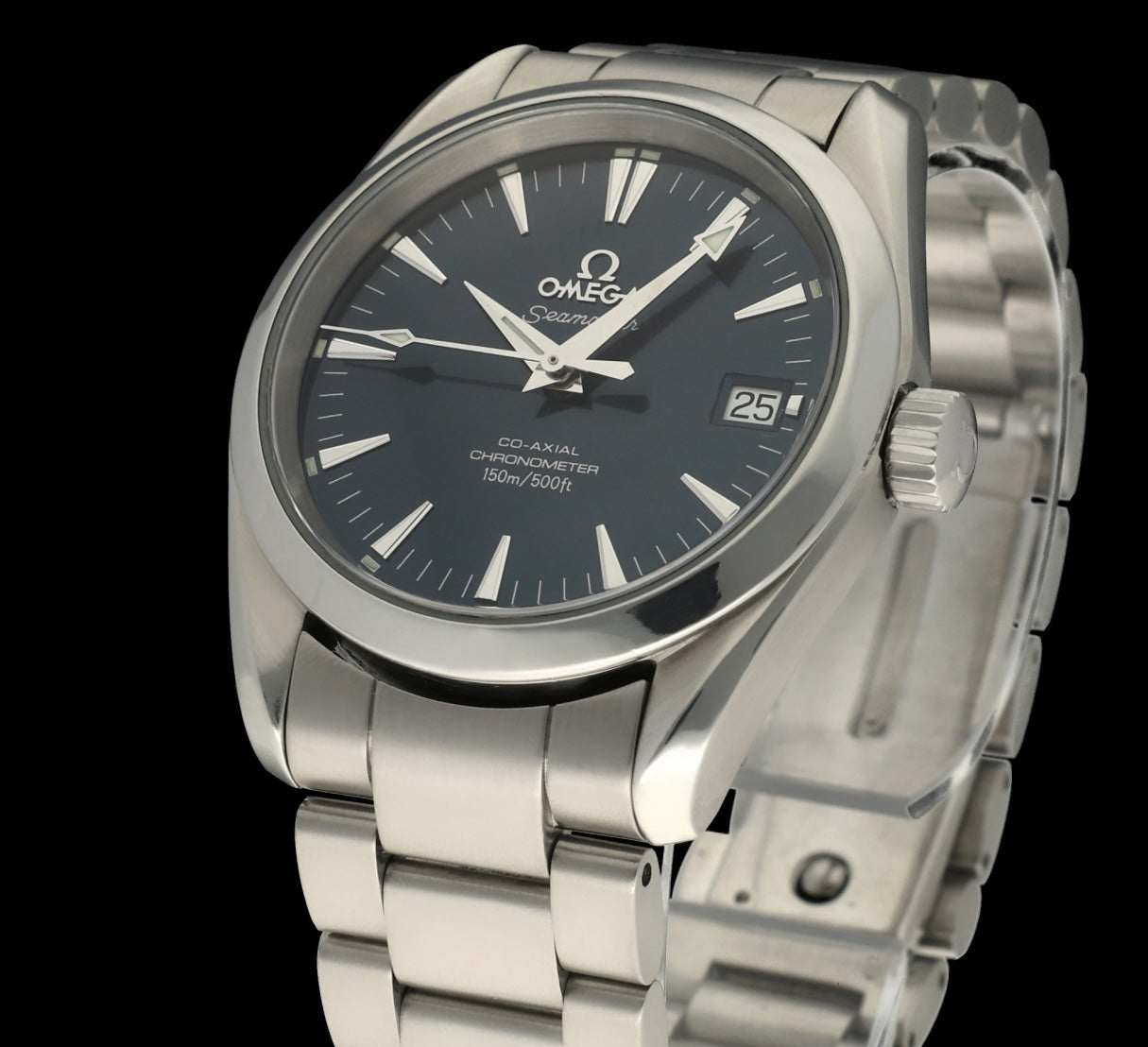 Omega Seamaster Aqua Terra Co-axial 2504.80.00 - 2005 - Omega horloge - Omega kopen - Omega heren horloge - Trophies Watches