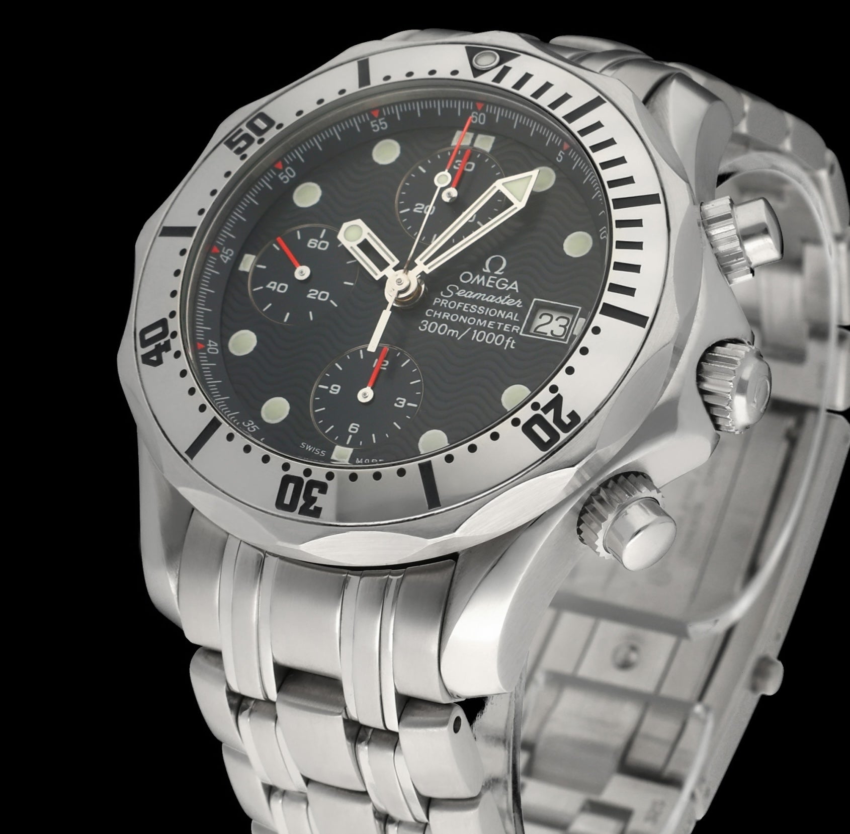 Omega Seamaster Diver 300 M 2589.30.00 - 1999 - Omega horloge - Omega kopen - Omega heren horloge - Trophies Watches